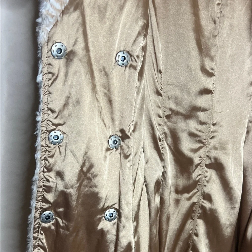 Free People Cream and Tan Teddy Jacket - Picture 6 of 6